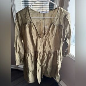 Zara Boho style loose fitting dress